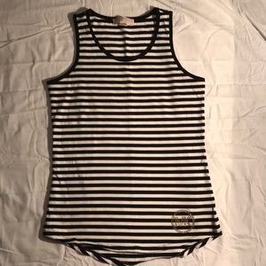 MK TANK WITH BLACK SHORTS